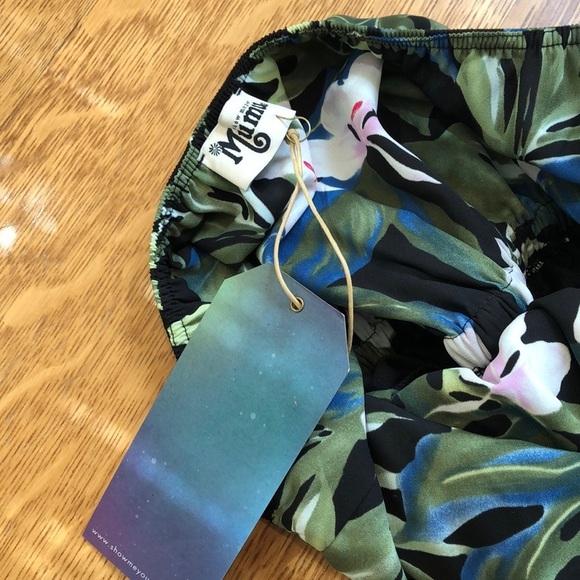 NWT Show Me Your Mumu Tropical Floral Halter Maxi Dress - Picture 4 of 6